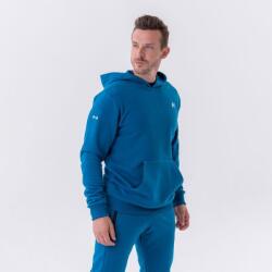 NEBBIA Pouch Pocket Blue férfi kapucnis pulóver XXL