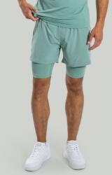 GymBeam STRIX ULTRA 2in1 rövidnadrág Agave XXXL