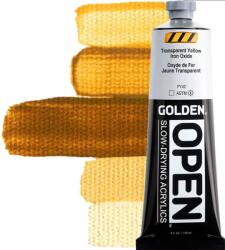 Golden Artist Colors Open Akril festék Transparent Yellow Iron Oxide 59 ml 1 db (0007386-2)