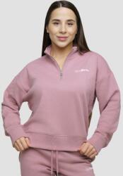 GymBeam Agile 1/2 Zip női pulóver Woodrose XL