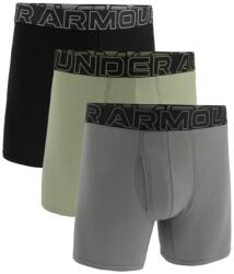 Under Armour Perf Cotton férfi boxeralsó 6in 3Pack Green S