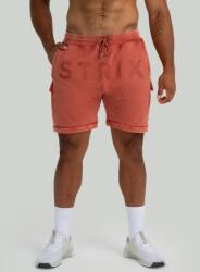 GymBeam STRIX Washed rövidnadrág Terra M