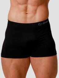 GymBeam Varrásmentes férfi boxeralsó 2 Pack Black XXL