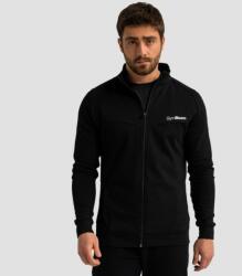 GymBeam Limitless cipzáras pulóver Black L