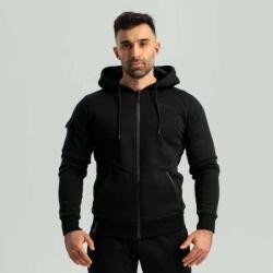 GymBeam STRIX Nova Zip Up kapucnis pulóver Black XL