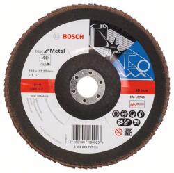 Bosch PRO X571 legyezőtárcsa, 180 mm, G40, inoxhoz, fémhez (2608606737) (2608606737)