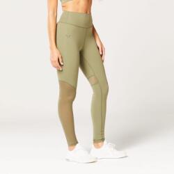 SQUATWOLF Mesh Insert női leggings Green XL
