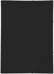 PAGNA Gummizugmappe A3 PP 3 Einschlagklappen schwarz (21638-01) (21638-01) (21638-01)