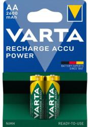 VARTA Recharge Accu Power AA 2600mAh, 2db újratölthető akkumulátorok (5716101402)