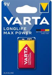 VARTA Longlife Max Power 9V, 1 db elem (4722101401)
