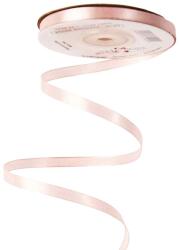  Púder bézs színű szatén szalag 6mmX22, 86m 6410