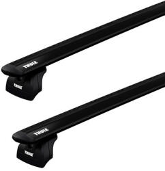 Thule Suport pentru plaf cu EVO WingBar Black Kia Carens (Mk II) 5-dr MPV cu șarpante integrate pentru plaf 07-12