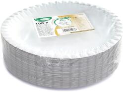  Papírtányér 23cm 100db újrahasznosított 71423