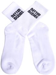 Better Bodies - Crew Socks 1 Pack - Fehér Zokni - 1 Pár