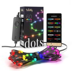 Twinkly Dots TWD060STP-B Beltéri LED Fényfüzér 3M - Színes