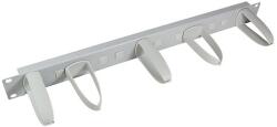 LogiLink 19" Cable Manager 1U, rotating hooks, grey (OR105G)