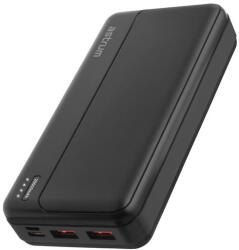 Astrum PB630 20000mAh powerbank, 2 USB-A, USB-C, fekete