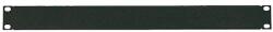 LogiLink 19" Blank Panel, solid, 2U, black (PN102B)