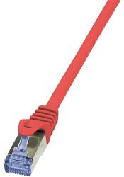 LogiLink CAT6A S/FTP Patch Cable PrimeLine AWG26 PIMF LSZH red 1, 50m (CQ3044S)