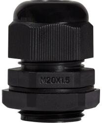 LogiLink Cable Gland M20, IP68, black, set with 10 pcs. (CG0M20B)
