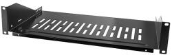 LogiLink 19" Cantilever Shelf 2U, max. 25 KG, d=250mm, black (SF2C35B)