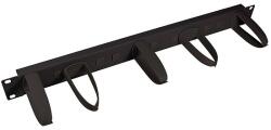 LogiLink 19" Cable Manager 1U, rotating hooks, black (OR105B)
