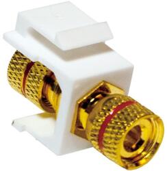LogiLink Keystone Coupler Binding Post > Threaded Nut, red (NK0027)