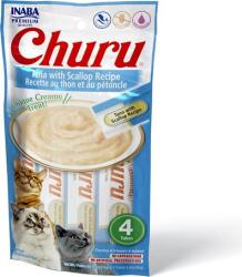Inaba Foods Cat Churu piure pentru pisici (Ton-scoici) (24 pachete | 7 x [4 x 14 g])