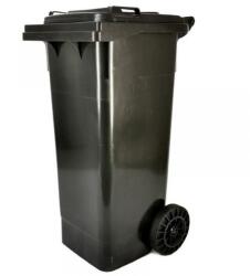 Anro Kerekes háztartási kuka 80L - FEKETE
