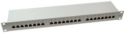 LogiLink Cat. 6 Patch Panel 24-Port 19" STP, grey, EconLinie (NP0053)