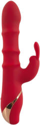 You2Toys Rabbit - vibrator cu inel mobil (roșu) (54020420000) Vibrator