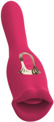 You2Toys - vibrator 2în1 cu limbă (roz) (54024410000) Vibrator