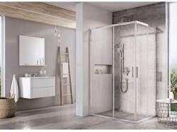 KORADO BlixSlim BLSRV2K-100 zuhanykabin króm+trans. 1oldal (X1XMA0C00Z1)