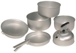 Mil-Tec 3 részes alumínium főzőkészlet kávéfőzővel