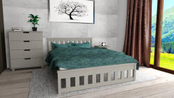 Komforttéka Ada Szürke fenyő ágykeret 90 + ajándék ágyráccsal + 150' ágyneműtartó fiókkal