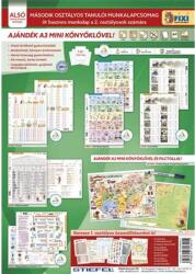 Stiefel Tanulói munkalap csomag, 5 munkalap, 1 alátét, filc, STIEFEL "II. osztály", 5db/cs (TMCSOMAG2-U) - nyomtassingyen