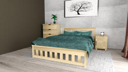 Komforttéka Ada fenyő ágykeret 180 + ajándék ágyráccsal + 150' ágyneműtartós fiókkal
