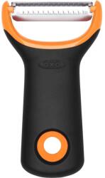 Oxo Decojitor de legume JULIENNE GOOD GRIPS 11 cm, portocaliu, plastic, OXO (OXO11259100)
