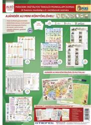 Stiefel Tanulói munkalap csomag, 5 munkalap, 1 alátét, filc, STIEFEL "II. osztály", 5db/cs (TMCSOMAG2-U)
