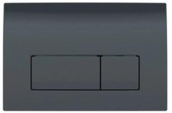 Geberit Delta50 nyomólap 2 mennyiséges öblítéshez, matt fekete (115.119. 14.1) (115.119.14.1)