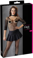 Cottelli Collection - Fustă mini plisată - negru - XL (27700671051)