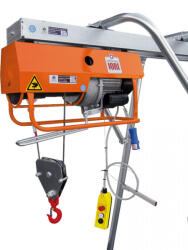 Officine IORI Electropalan Profesional 950 kg, 2 x 40 metri cablu - IORI-DT950MAX-40m Motor Trifazic (IORI-DT950MAX-40m) - utilajedesantier
