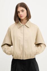 Guess Jeans pamut kabát - bézs XS