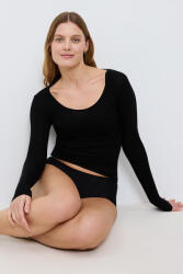 Triumph Tricou cu mânecă lungă Beauty Layers Top Scoop Neck negru, L