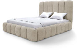 Wilsondo Bézs CANDE kárpitozott franciaágy Méret: 200x200