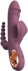 You2Toys - akkus, tripla karos vibrátor (lila) (54045170000) - padlizsan