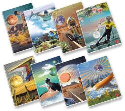 Pigna Dream Sport A4 tűzött 42 lapos vonalas füzet (P1111-2072) - tintasziget