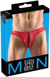 Svenjoyment - fekete fűzős férfi alsó (piros) (21203993721)