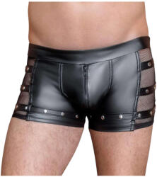 NEK - szegecses, cipzáras boxer (fekete) (21329901721)