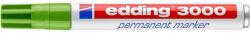 edding Alkoholos marker, 1, 5-3 mm, kúpos, EDDING "3000", világoszöld (TED3000VZ) - tintasziget